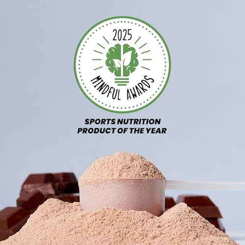  Chocolate Flavored Protein Powder for Workout, Kick Plant Protein 20g Protein Powder Gluten Free, No Sugar, No Artifici
