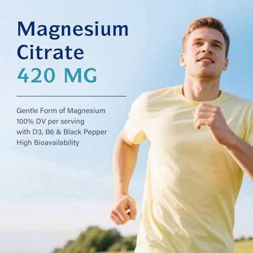  Innate Vitality Chelated Magnesium Supplement with Vitamin D3 & B6 for Enhanced Absorption & Digestion
| Innate Vitalit
